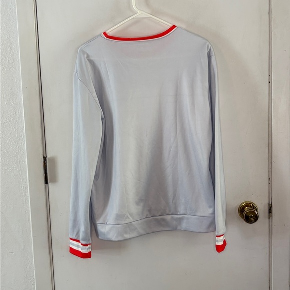 NFL Kansas City Chiefs silver sweatshirt with team name and logo Size XL - Picture 9 of 9